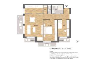 Neubau: stilvolle moderne 3 Zimmer Wohnung mit Südbalkon in sehr guter Lage Hadern-Nähe Waldfriedhof – Die vollständige Adresse der Immobilie erhältst du vom Anbieter., 81375 Neuhadern, München – Vorschaubild 17