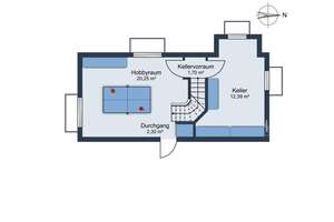 Sanierungsbedürftige 2-Zimmer-Maisonette mit Südterrasse, Garten & Hobbyraum in München-Waldperlach – Die vollständige Adresse der Immobilie erhältst du vom Anbieter., 81739 Waldperlach, München – Vorschaubild 8
