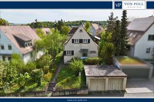 Attraktives Wohnhaus mit großzügigem Grundstück in bester Lage von Kitzingen – Die vollständige Adresse der Immobilie erhältst du vom Anbieter., 97318 Kitzingen – Vorschaubild 1