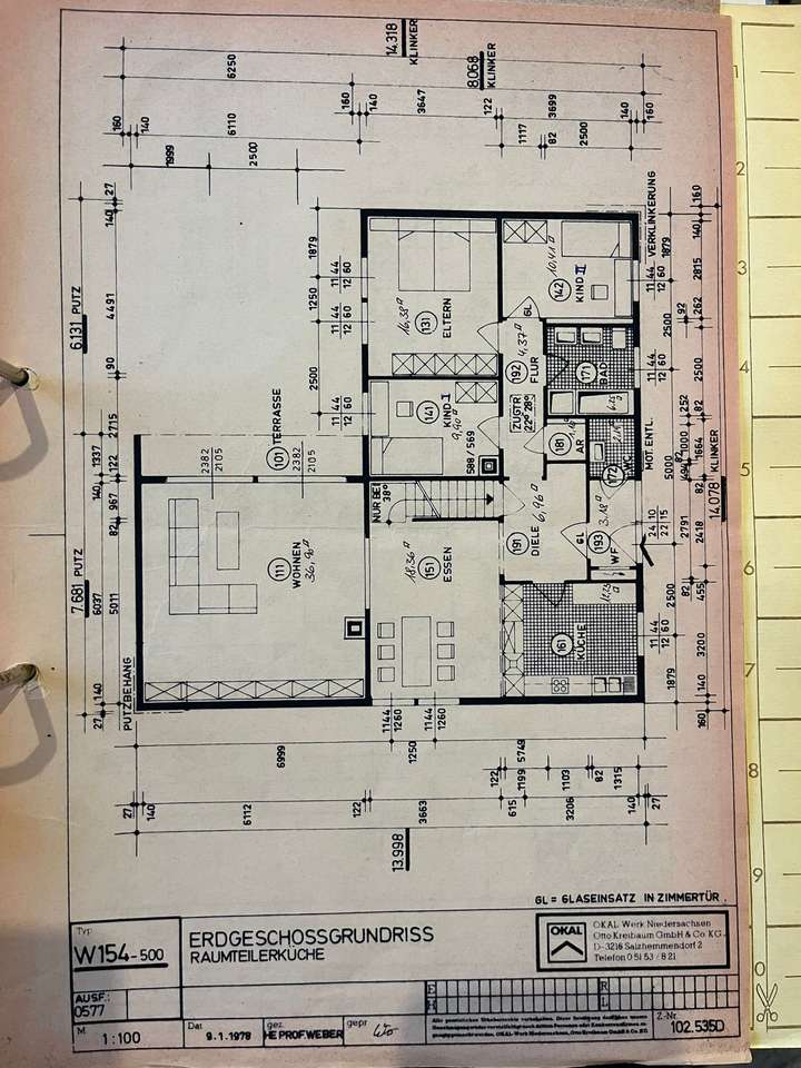 Grundriss Wohnbereich