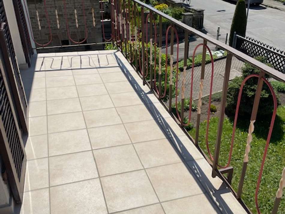 Balkon im Dachgeschoss
