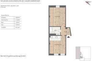 Sorfort frei !!! 2-Zi. ETW im Dachgeschoss - Top Lage !!! – Wilhelm-Leuschner-Str. 40, 64293 Darmstadt-Nord, Darmstadt – Vorschaubild 27
