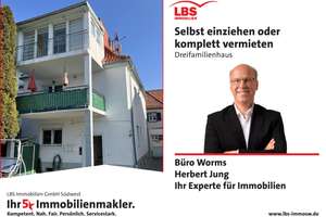 Selbst einziehen oder komplett vermieten. 
3 - Familienhaus mit kleinem Grundstück. – Die vollständige Adresse der Immobilie erhältst du vom Anbieter., 67549 Hochheim, Worms – Vorschaubild 1