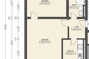 Schicke Wohnung in gefragter Lage – Vahrenwalder Straße 110, 30165 Vahrenwald, Hannover – Vorschaubild 6