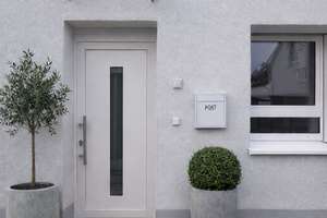 Neubau-Reihenhaus mit EBK in Feldrandlage in Darmstadt-Wixhausen – Erzhäuser Straße 36-38, 64291 Wixhausen, Darmstadt – Vorschaubild 1
