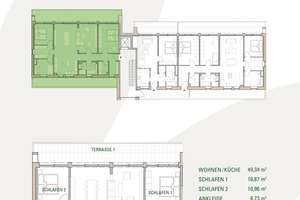 SCHWIND IMMOBILIEN - "Das Lapinou" - exklusive 4-Zimmer-Neubau-Penthousewohnung im Ludwigshöhviertel – Die vollständige Adresse der Immobilie erhältst du vom Anbieter., 64285 Bessungen, Darmstadt – Vorschaubild 13