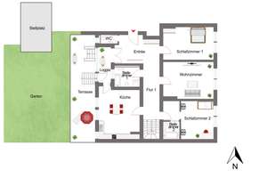 Denkmal-Juwel in Sendling: Luxuriöse ca. 220 m² Wohnung mit separatem Apartment und Garten – Die vollständige Adresse der Immobilie erhältst du vom Anbieter., 81371 Sendlinger Feld, München – Vorschaubild 19