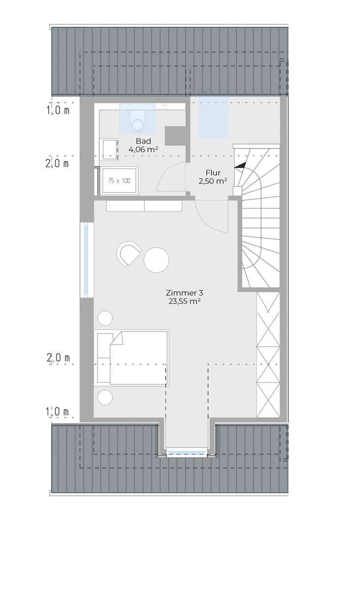 Grundriss Dachgeschoss