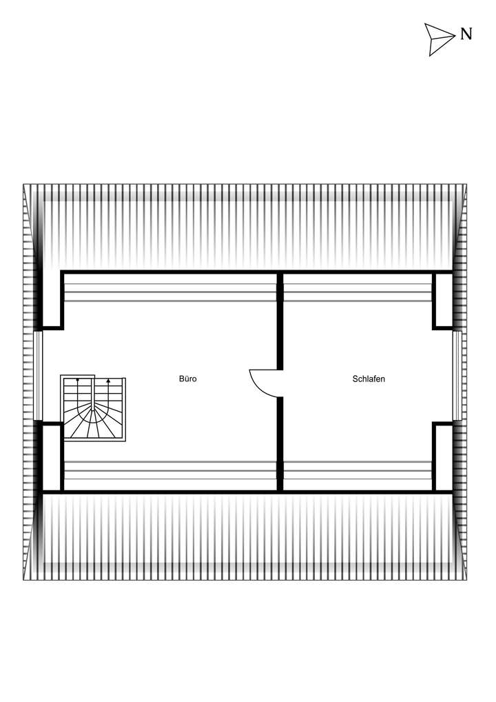 Dachgeschoss Nebengebäude
