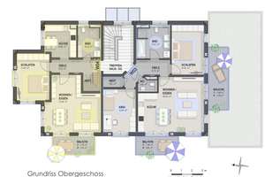 W03 OG Wohnung, 3-Zimmer mit Wohn-Essbereich und großem Südbalkon – Pulverturmstraße 58, 80935 Lerchenau-Ost, München – Vorschaubild 15