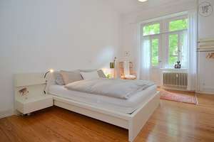 Exklusive, hochwertig möblierte 4-Zimmer Altbauwohnung in Wiesbaden – Die vollständige Adresse der Immobilie erhältst du vom Anbieter., 65187 Südost, Wiesbaden – Vorschaubild 13