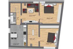 Einfamilienhaus mit Wintergarten, Doppelgarage und großer Dachterrasse – Die vollständige Adresse der Immobilie erhältst du vom Anbieter., 45357 Dellwig, Essen – Vorschaubild 24