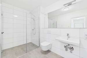 3-Zimmer-Wohnung mit Südwest-Balkon und TG-Stellplatz idyllisch gelegen in Düsseldorf Unterbach – Die vollständige Adresse der Immobilie erhältst du vom Anbieter., 40627 Unterbach, Düsseldorf – Vorschaubild 10