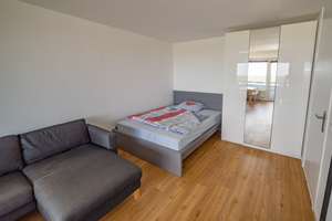 Möbliertes Penthouse, 18. Stock, Stadt- & Alpenblick & Schwimmbad – Drygalski-Allee 118, 81477 Solln, München – Vorschaubild 5