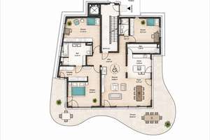 Wellness inklusive: Luxuswohnung mit Terrasse nähe Rheinpromenade – 67061 Süd, Ludwigshafen am Rhein – Vorschaubild 23