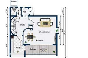 Großzügige Doppelhaushälfte mit schönem Garten und Garage in Ansbach-Eyb – Ansbach – Vorschaubild 30