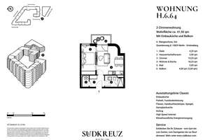 2-Zi-Whg. im „To Be At Südkreuz“ - wenige Schritte Bahnhof Südkreuz – Quartiersweg 8, 10829 Schöneberg, Berlin – Vorschaubild 12