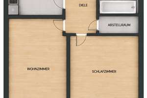 2 Zimmer-Wohnung mit ca. 59 m² in Salzgitter-Lebenstedt – 38226 Lebenstedt, Salzgitter – Vorschaubild 11