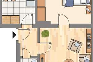 2 Zimmer Wohnung in Bochum Grumme – Ernestinestraße 16, 44809 Hofstede, Bochum – Vorschaubild 4