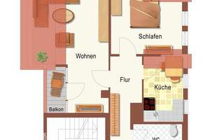 Kapitalanlage mit Perspektive: 
Gepflegtes Dreifamilienhaus mit zwei Garagen 
in zentraler Lage vo – Die vollständige Adresse der Immobilie erhältst du vom Anbieter., 41065 Lürrip, Mönchengladbach – Vorschaubild 38