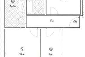Gemütliche DG 3-Zimmer Wohnung mit Laminat und Wannenbad in guter Lage. – Blücherstraße 9, 9126 Lutherviertel, Chemnitz – Vorschaubild 8