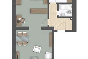 3- Zimmer Altbauwohnung in begehrter Lage von Oberkassel – Die vollständige Adresse der Immobilie erhältst du vom Anbieter., 40545 Oberkassel, Düsseldorf – Vorschaubild 11