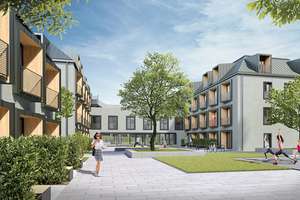 Möbliertes Neubau-Apartment mit sonniger Terrasse für Studenten/Azubis - direkt an der Uni Augsburg! – Haunstetter Straße 232, 86179 Haunstetten-Nord, Augsburg – Vorschaubild 10