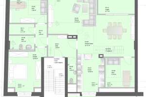 Gepflegte Immobilie mit Potential: 4-6 Wohn- & Gewerbeeinheiten, 3-4 PKW, 110m² Ausbaureserve – Recklinghausen (Kreis) – Vorschaubild 6