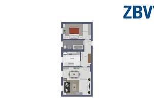 Top City-Wohnung - Leben mitten in der Stadt! – Keplerstr. 4a, 39104 Altstadt, Magdeburg – Vorschaubild 1