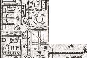 Sehr gepflegte barrierefreie 2-Zimmer-Seniorenwohnung in Osnabrück,  altengerecht.