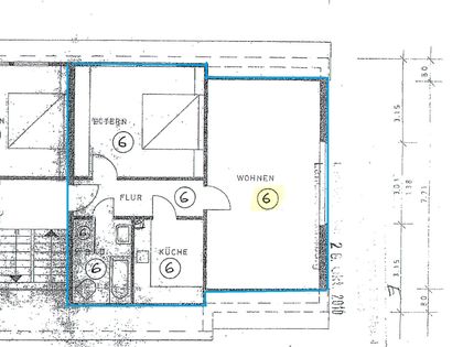 2 Zimmer DG Wohnung outlets in Bleckede