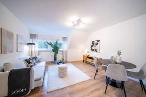 VON PRIVAT + BEZUGSFREI: Renovierte 3-Zi.-Whg mit Tageslichtbad + 6% Rendite