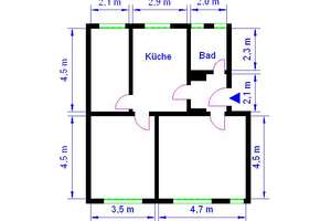 3 Zimmer, 65 m², Sanierung beginnt: Ihr neues Zuhause in Stadtfeld-West – 39110 Stadtfeld West, Magdeburg – Vorschaubild 3