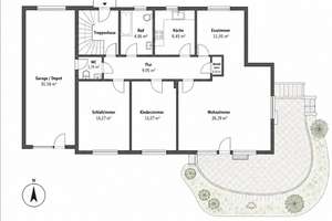 Freistehendes 2-Familienhaus mit Einliegerwohnung  in Frankfurt-Harheim – 60437 Harheim, Frankfurt am Main – Vorschaubild 12