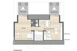 Urbanes Leben vor der Tür, entspannte Ruhe darüber – großzügiges Wohnen mit sonnigen Dachterrassen“ – Die vollständige Adresse der Immobilie erhältst du vom Anbieter., 20146 Rotherbaum, Hamburg – Vorschaubild 26