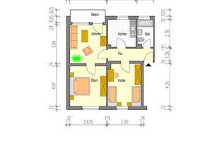 Schöne 3 Zimmer-Wohnung mit WBS!!! – Berliner Str. 15, 59379 Selm – Vorschaubild 5