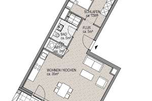 Moderne 2-Zimmerwohnung mit Terrasse und Stellplatz in Bahrenfeld! – Bahrenfelder Chaussee 65, 22761 Bahrenfeld, Hamburg – Vorschaubild 11