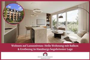 Wohnen auf Luxusniveau: Helle Wohnung mit Balkon & Erstbezug in Hamburgs begehrtester Lage – Die vollständige Adresse der Immobilie erhältst du vom Anbieter., 20144 Harvestehude, Hamburg – Vorschaubild 1
