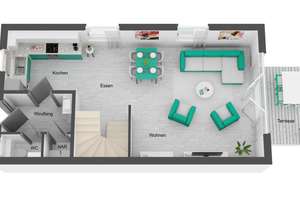 170 m² Wohnfläche I 6 Zimmer I Garten I 2 Bäder und Stellplätze – Gebrüder-Grimm-Straße 14, 6184 Kabelsketal – Vorschaubild 17