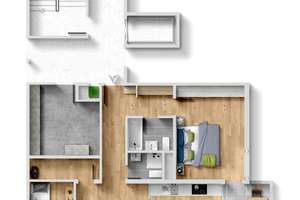 GE ERLE | Modernisiertes, barrierefreies Zuhause mit zwei Balkonen und Aufzug – Die vollständige Adresse der Immobilie erhältst du vom Anbieter., 45891 Erle, Gelsenkirchen – Vorschaubild 6