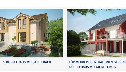 Bild von Doppelhaushälfte? Jetzt die Kosten teilen in der modernen DHH von Bien Zenker inkl. Baugrundstück!!