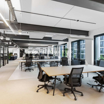 4000 m² - helle und top ausgebaute Büroflächen - Dachterrasse exklusiv für Mietet - 5.OG