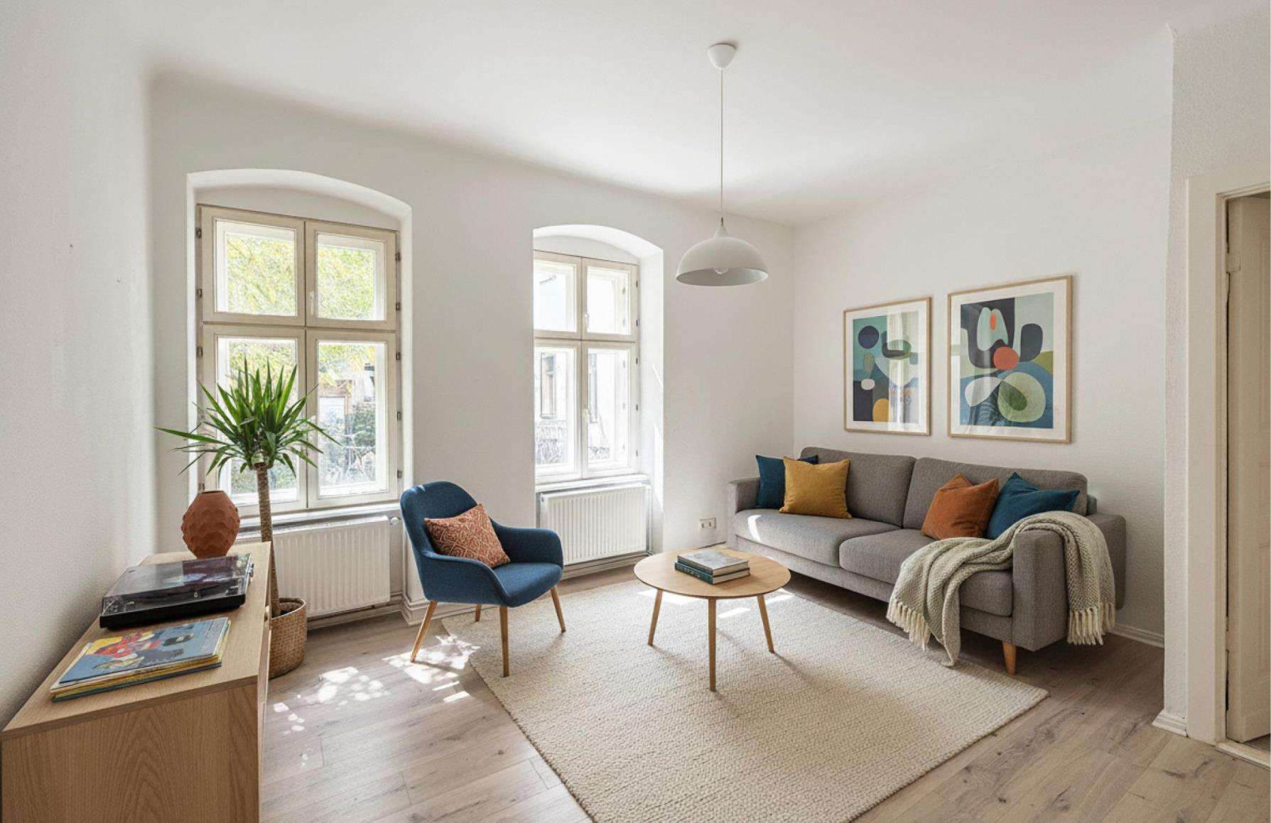 Ruhiges Seitenflügel-Zuhause in Friedrichshain, Berlin – Bild 1