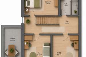 ⭐️ Modernes Eigenheim in Oberhausen-Sterkrade-Nord | Neubau in Massivbauweise – Die vollständige Adresse der Immobilie erhältst du vom Anbieter., 46145 Sterkrade-Nord, Oberhausen – Vorschaubild 6
