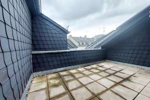 Traumwohnung mitten in der City: super ruhig mit Dachterrasse, Parkett, Aufzug ....