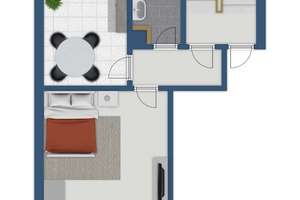 #57, Schöne 1-Zimmer Hochparterre-Wohnung, Leerstand! – Die vollständige Adresse der Immobilie erhältst du vom Anbieter., 71254 Ditzingen – Vorschaubild 14