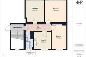 3-Zimmer-Eigentumswohnung in Magdeburg-Stadtfeld West - für Vermieter oder Selbstnutzer! – Die vollständige Adresse der Immobilie erhältst du vom Anbieter., 39110 Stadtfeld West, Magdeburg – Vorschaubild 2