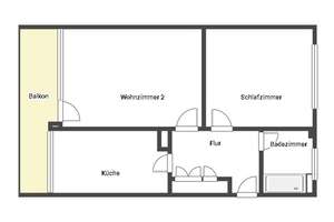 2-Zimmer-Wohnung in Dortmund Scharnhorst mit Balkon inkl. 200 EUR Baumarktgutschein – Littweg 11, 44328 Scharnhorst-Ost, Dortmund – Vorschaubild 8