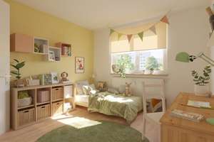 VIEL PLATZ! Drei Zimmer frisch saniert in perfekter Lage... – Otto-Nagel-Straße 1, 39128 Kannenstieg, Magdeburg – Vorschaubild 2