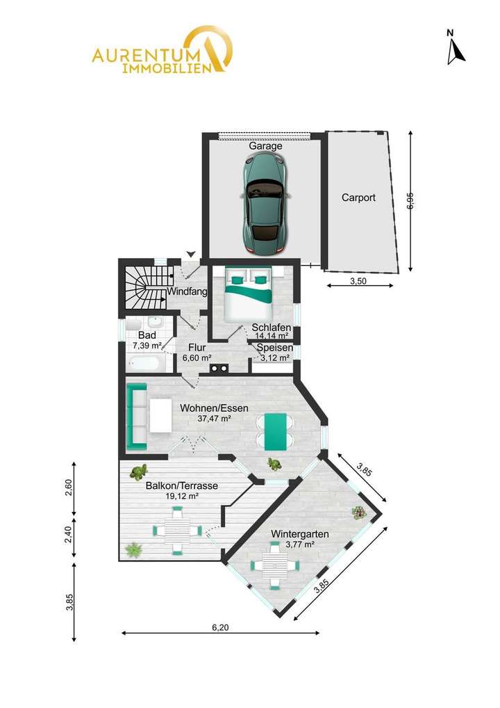 Grundriss Erdgeschoss